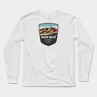 Death Valley National Park Shield Long Sleeve T-Shirt